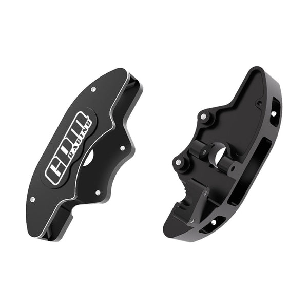 Aluminum 7075-T6 Alloy Front Brake Calipers (Left & Right) For Traxxas 1/6 Funco Pro Scale 2WD Sand Car 8S-109076-4 Upgrades - Black