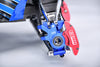 Aluminum 7075-T6 Alloy Front Brake Calipers (Left & Right) For Traxxas 1/6 Funco Pro Scale 2WD Sand Car 8S-109076-4 Upgrades - Black