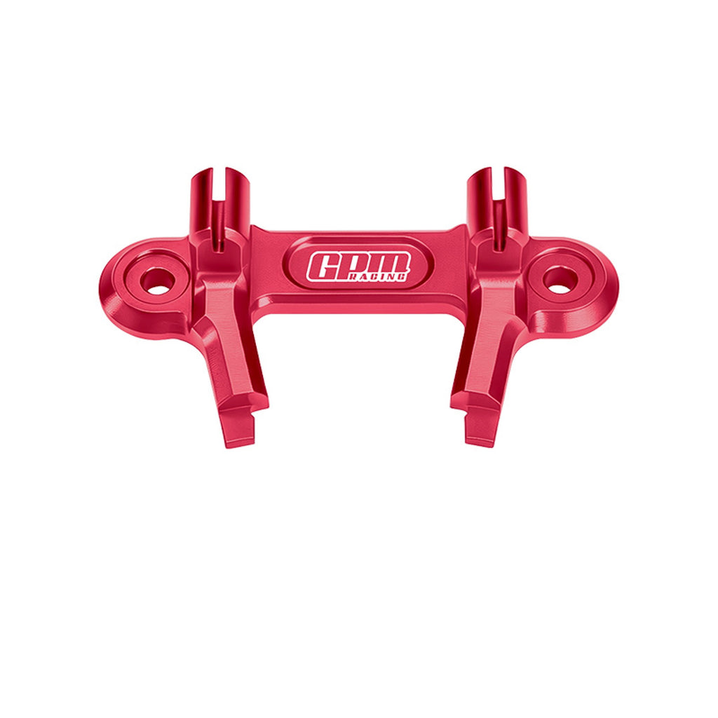 Aluminum 7075-T6 Alloy Front Brake Caliper Flex Cable Mount For Traxxas 1/6 Funco Pro Scale 2WD Sand Car 8S-109076-4 Upgrades - Red