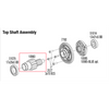 High Carbon Steel 15T Transmission Top Gear For Traxxas 1/6 Funco Pro Scale 2WD Sand Car 8S-109076-4 Upgrades