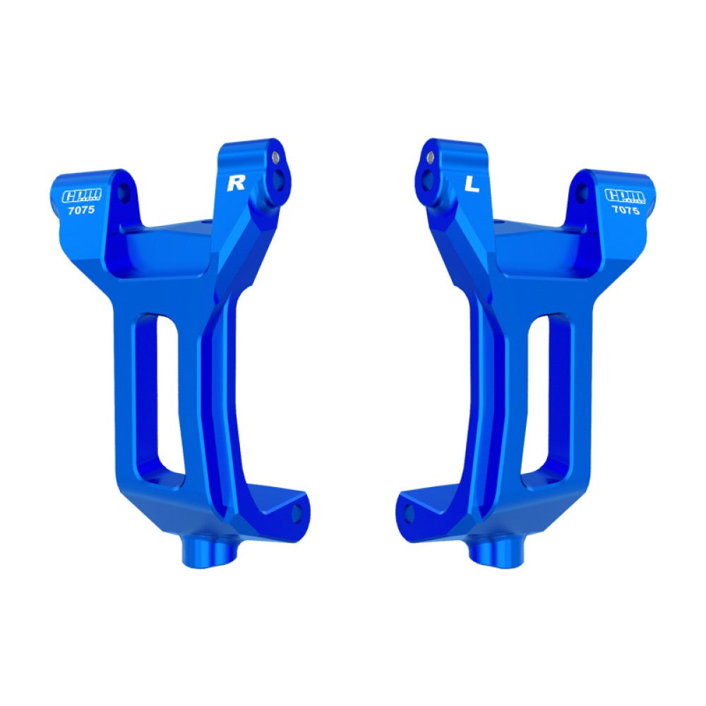 Aluminum Alloy Front Caster Blocks For Traxxas 1/6 Funco Pro Scale 2WD Sand Car 8S-109076-4 Upgrades - Blue