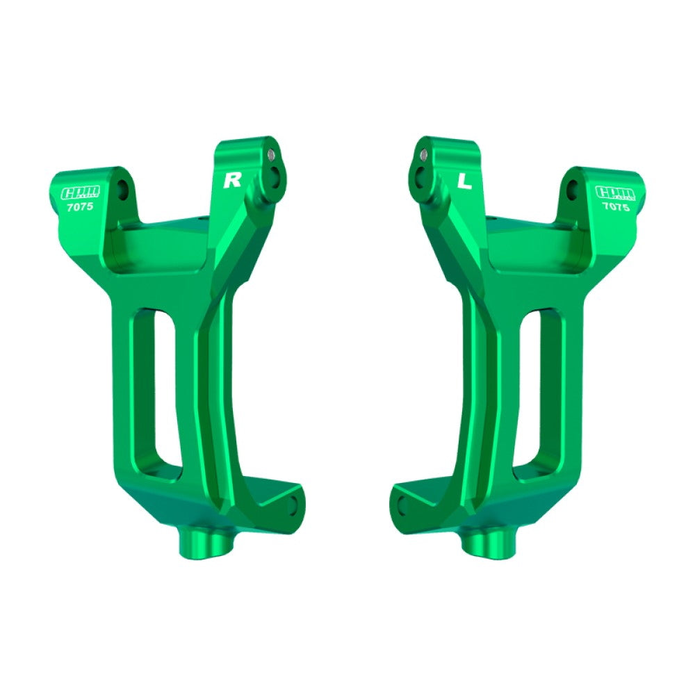 Aluminum Alloy Front Caster Blocks For Traxxas 1/6 Funco Pro Scale 2WD Sand Car 8S-109076-4 Upgrades - Green