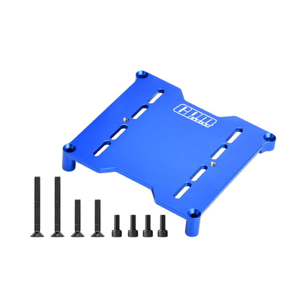 Aluminum 7075 Alloy ESC Mount Plate For Traxxas 1:6 Funco Pro Scale 2WD Sand Car 8S-109076-4 / XRT 8S / XRT Ultimate 8S Upgrades - Blue