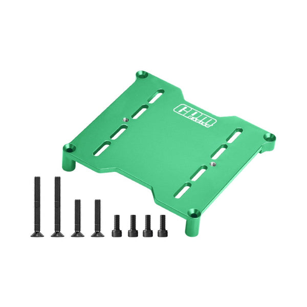 Aluminum 7075 Alloy ESC Mount Plate For Traxxas 1:6 Funco Pro Scale 2WD Sand Car 8S-109076-4 / XRT 8S / XRT Ultimate 8S Upgrades - Green