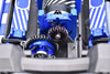 Aluminum 7075-T6 Alloy Fixed Spur Gear Mount For Traxxas 1/6 Funco Pro Scale 2WD Sand Car 8S-109076-4 Upgrades - Silver