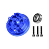 Aluminum 7075-T6 Alloy Fixed Spur Gear Mount For Traxxas 1/6 Funco Pro Scale 2WD Sand Car 8S-109076-4 Upgrades - Blue