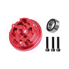 Aluminum 7075-T6 Alloy Fixed Spur Gear Mount For Traxxas 1/6 Funco Pro Scale 2WD Sand Car 8S-109076-4 Upgrades - Red