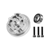 Aluminum 7075-T6 Alloy Fixed Spur Gear Mount For Traxxas 1/6 Funco Pro Scale 2WD Sand Car 8S-109076-4 Upgrades - Silver