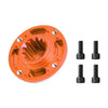 Aluminum 7075-T6 Alloy Ring Gear Adapter Plate For Traxxas 1/6 Funco Pro Scale 2WD Sand Car 8S-109076-4 Upgrades - Orange