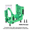 Aluminum 7075-T6 Alloy Oversized Motor Base For Traxxas 1:6 Funco Pro Scale Sand Car 8S / XRT 8S / XRT Ultimate 8S Race Truck Upgrades - Green