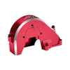 Aluminum 7075-T6 Alloy Oversized Transmission Gear Covers For Traxxas 1/6 Funco Pro Scale 2WD Sand Car 8S-109076-4 Upgrades - Red