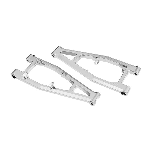 Aluminum 7075-T6 Alloy Front Upper Suspension Arms For Traxxas 1/6 Funco Pro Scale 2WD Sand Car 8S-109076-4 Upgrades - Silver