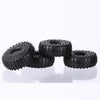 Widen 1.0 Inch Nailed Rubber Tires 72mm X 27mm With Foam Inserts For Traxxas 1:18 TRX4M Ford Bronco / TRX4M Land Rover Defender / Axial 1:24 SCX24 Deadbolt / SCX24 Jeep Wrangler Upgrades