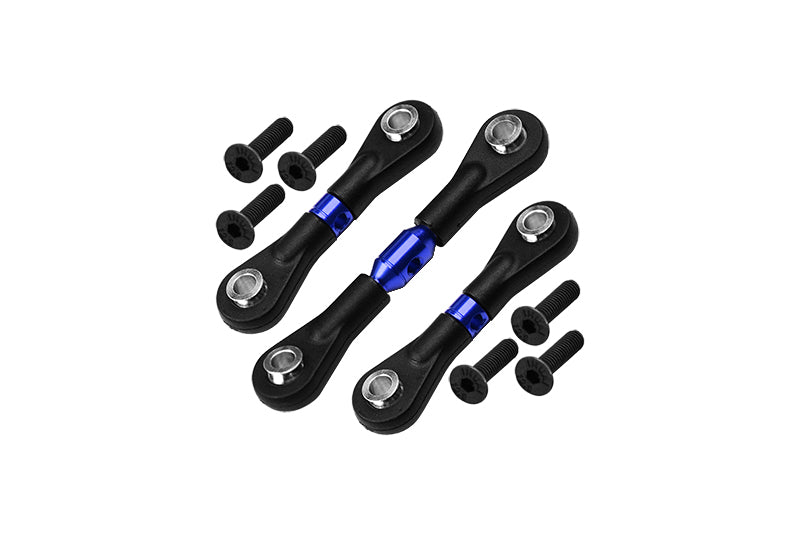Tamiya TT-02 Aluminum Steering Tie Rod - 1 Set Blue