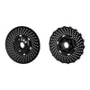 Traxxas X-Maxx 4X4 Aluminum Front Wheel Hex Claw +3mm With Brake Disk - 2Pcs Black