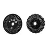 Traxxas X-Maxx 4X4 Aluminum Rear Wheel Hex Claw +3mm With Brake Disk - 2Pcs Black