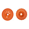 Traxxas X-Maxx 4X4 Aluminum Rear Wheel Hex Claw +3mm With Brake Disk-2Pcs? Orange
