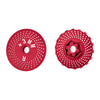 Traxxas X-Maxx 4X4 Aluminum Rear Wheel Hex Claw +3mm With Brake Disk - 2Pcs? Red