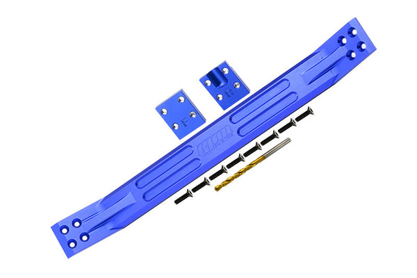 Aluminum 7075 Alloy Chassis Plate For Traxxas 1:5 X Maxx 6S / X Maxx 8S Monster Truck Upgrades - Blue