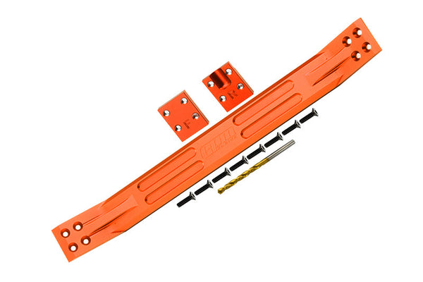 Aluminum 7075 Alloy Chassis Plate For Traxxas 1:5 X Maxx 6S / X Maxx 8S Monster Truck Upgrades - Orange