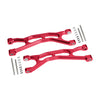 Traxxas X-Maxx 4X4 Aluminum Front / Rear Upper Arms - 1Pr Red