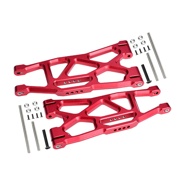Traxxas X-Maxx 4X4 Aluminum Front / Rear Lower Arms - 1Pr Red
