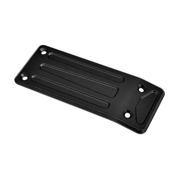 Traxxas X-Maxx 4X4 Aluminum Front Skid Plate - 1Pc Set Black