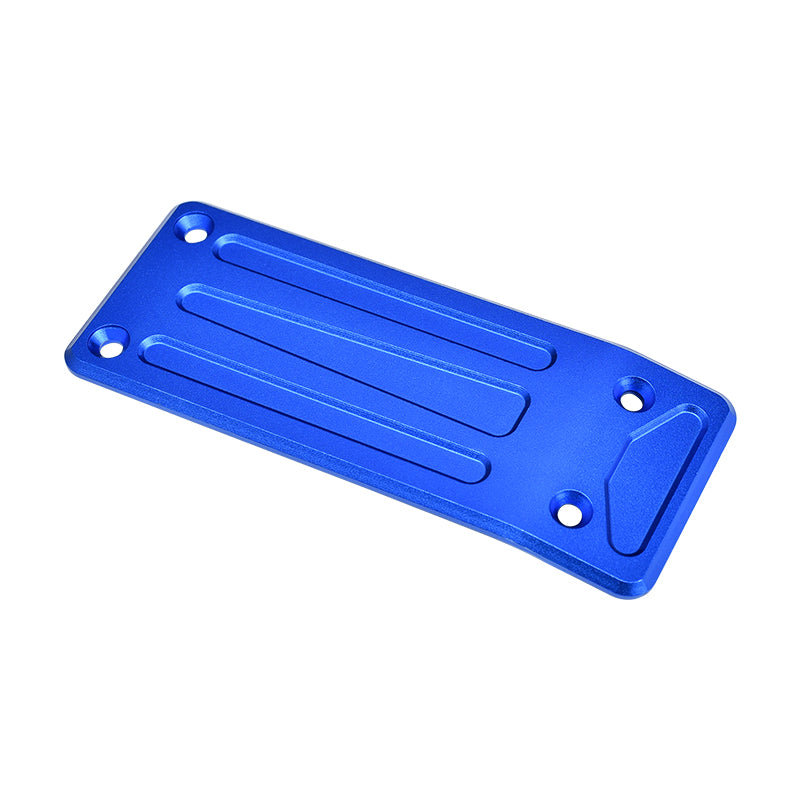 Traxxas X-Maxx 4X4 Aluminum Front Skid Plate - 1Pc Set Blue