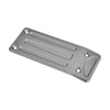 Traxxas X-Maxx 4X4 Aluminum Front Skid Plate - 1Pc Set Gray Silver