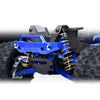 Aluminum 7075 Alloy Front Bulkhead Mount Strengthen For Traxxas 1/16 Mini Maxx 4WD RTR Brushless Monster Truck 107154-1 Upgrades - Blue