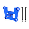 Aluminum 7075 Alloy Front Bulkhead Mount Strengthen For Traxxas 1/16 Mini Maxx 4WD RTR Brushless Monster Truck 107154-1 Upgrades - Blue