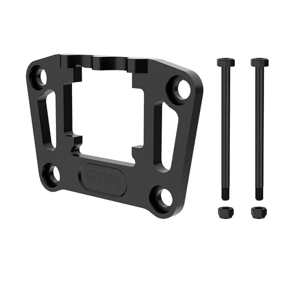 Aluminum 7075 Alloy Rear Bulkhead Mount Strengthen For Traxxas 1/16 Mini Maxx 4WD RTR Brushless Monster Truck 107154-1 Upgrades - Black