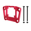 Aluminum 7075 Alloy Rear Bulkhead Mount Strengthen For Traxxas 1/16 Mini Maxx 4WD RTR Brushless Monster Truck 107154-1 Upgrades - Red