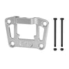 Aluminum 7075 Alloy Rear Bulkhead Mount Strengthen For Traxxas 1/16 Mini Maxx 4WD RTR Brushless Monster Truck 107154-1 Upgrades - Silver