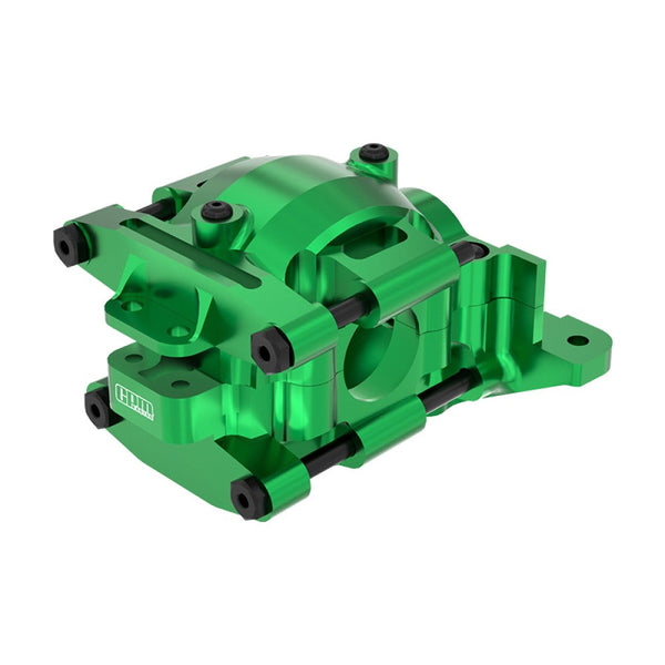 Aluminum 7075 Alloy Rear Upper And Lower Bulkhead For Traxxas 1/16 Mini Maxx 4WD RTR Brushless Monster Truck 107154-1 Upgrades - Green