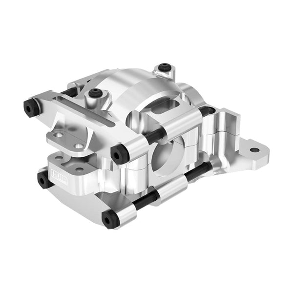 Aluminum 7075 Alloy Rear Upper And Lower Bulkhead For Traxxas 1/16 Mini Maxx 4WD RTR Brushless Monster Truck 107154-1 Upgrades - Silver
