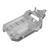Aluminum 7075 Alloy Chassis Compatible With #10728 And #10728X For Traxxas 1/16 Mini Maxx 4WD RTR Brushless Monster Truck 107154-1 Upgrades - Silver