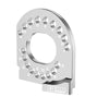Aluminum 7075 Alloy Motor Mount Plate Strengthen For Traxxas 1/16 Mini Maxx 4WD RTR Brushless Monster Truck 107154-1 Upgrades - Silver