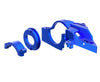 Aluminum 7075 Alloy Adjustable Gear Rotation Quick Release Motor Base For Traxxas 1/16 Mini Maxx 4WD RTR Brushless Monster Truck 107154-1 Upgrades - Blue