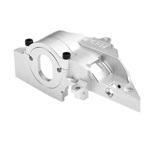 Aluminum 7075 Alloy Adjustable Gear Rotation Quick Release Motor Base For Traxxas 1/16 Mini Maxx 4WD RTR Brushless Monster Truck 107154-1 Upgrades - Silver