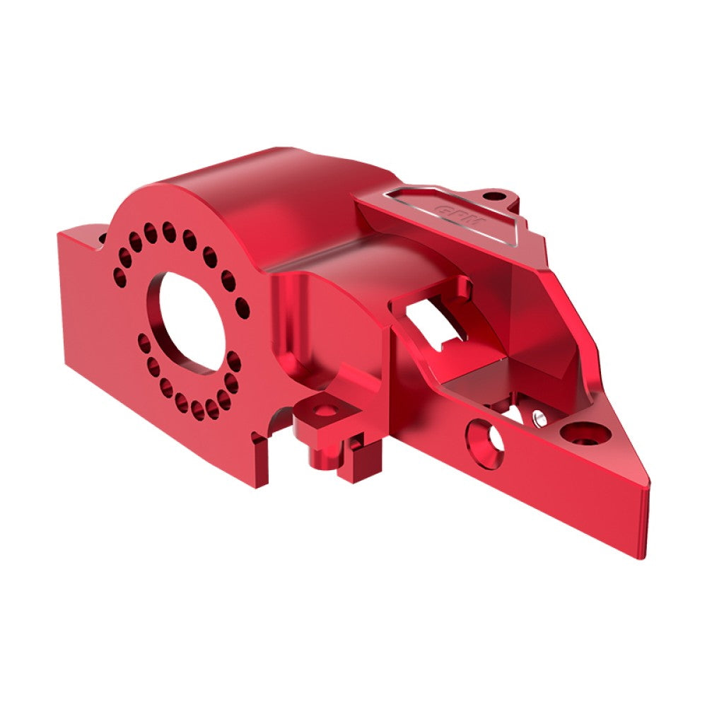 Aluminum 7075 Alloy Integrated Motor Base (Original) For Traxxas 1/16 Mini Maxx 4WD RTR Brushless Monster Truck 107154-1 Upgrades - Red