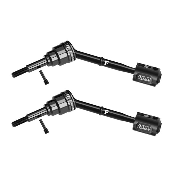 4140 Carbon Steel Front Driveshafts And Drive Cups (51mm) For Traxxas 1/16 Mini Maxx 4WD RTR Brushless Monster Truck 107154-1 Upgrades 