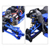 Aluminum 7075 Alloy Rear Lower Suspension Arms For Traxxas 1/16 Mini Maxx 4WD RTR Brushless Monster Truck 107154-1 Upgrades - Blue