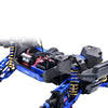 Aluminum Alloy Adjustable Shocks 87mm 4Pc Front And Rear For Traxxas 1/16 Mini Maxx 4WD RTR Brushless Monster Truck 107154-1 Upgrades - Blue