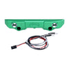 Aluminum 7075 Alloy Rear Bumper With LED Lights For Traxxas 1/16 Mini Maxx 4WD RTR Brushless Monster Truck 107154-1 Upgrades - Green
