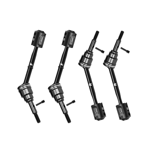 4140 Carbon Steel Front & Rear Driveshafts And Drive Cups For Traxxas 1/16 Mini Maxx 4WD RTR Brushless Monster Truck 107154-1 Upgrades