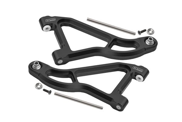 Traxxas Unlimited Desert Racer 4X4 (#85076-4) Aluminum Front Upper Suspension Arm - 1Pr Set Black