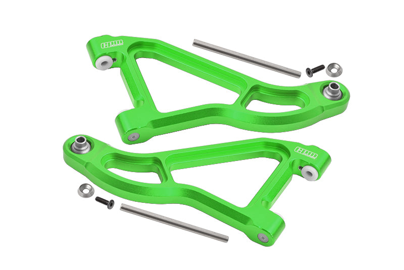Traxxas Unlimited Desert Racer 4X4 (#85076-4) Aluminum Front Upper Suspension Arm - 1Pr Set Green