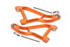 Traxxas Unlimited Desert Racer 4X4 (#85076-4) Aluminum Front Upper Suspension Arm - 1Pr Set Orange