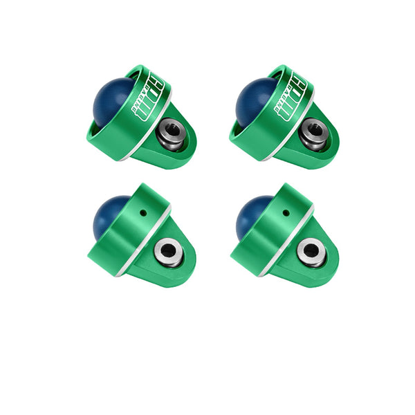Aluminum 7075-T6 Alloy Shock Caps For Traxxas 1/7 UDR Unlimited Desert Racer 1/10 Slash Mudboss Ford Raptor Rustler 4X4 Ultimate Slash 4X4 Ultimate - Green